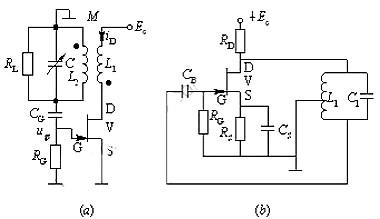 雙場(chǎng)效應(yīng)管振蕩電路圖