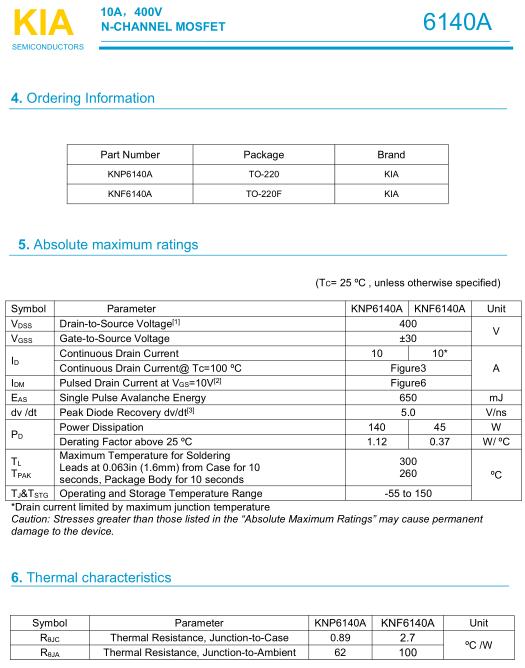 6140,KNX6140A,10A/400V