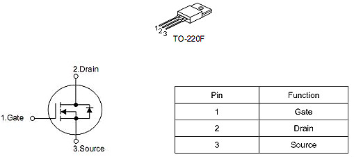 MOS管,10N65,10A/650V