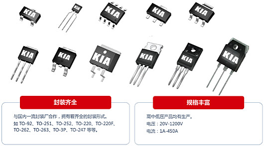 MOS管,-4.1A/-30V,KIA3407