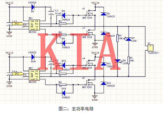 MOS管，直流電機，驅動電路