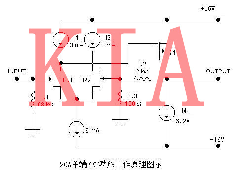 場效應(yīng)管，功放電路